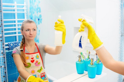Construction dust removal during after builders cleaning