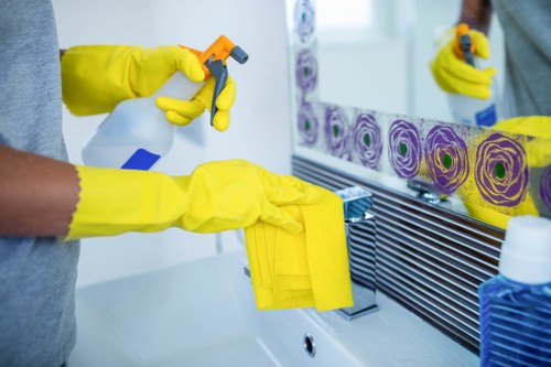 Airbnb bathroom cleaning checklist and sanitizing routine